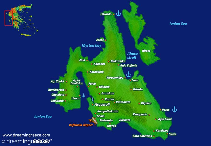 TB9D8DA) Travel Track - Race to Kefalonia- Greek Tag