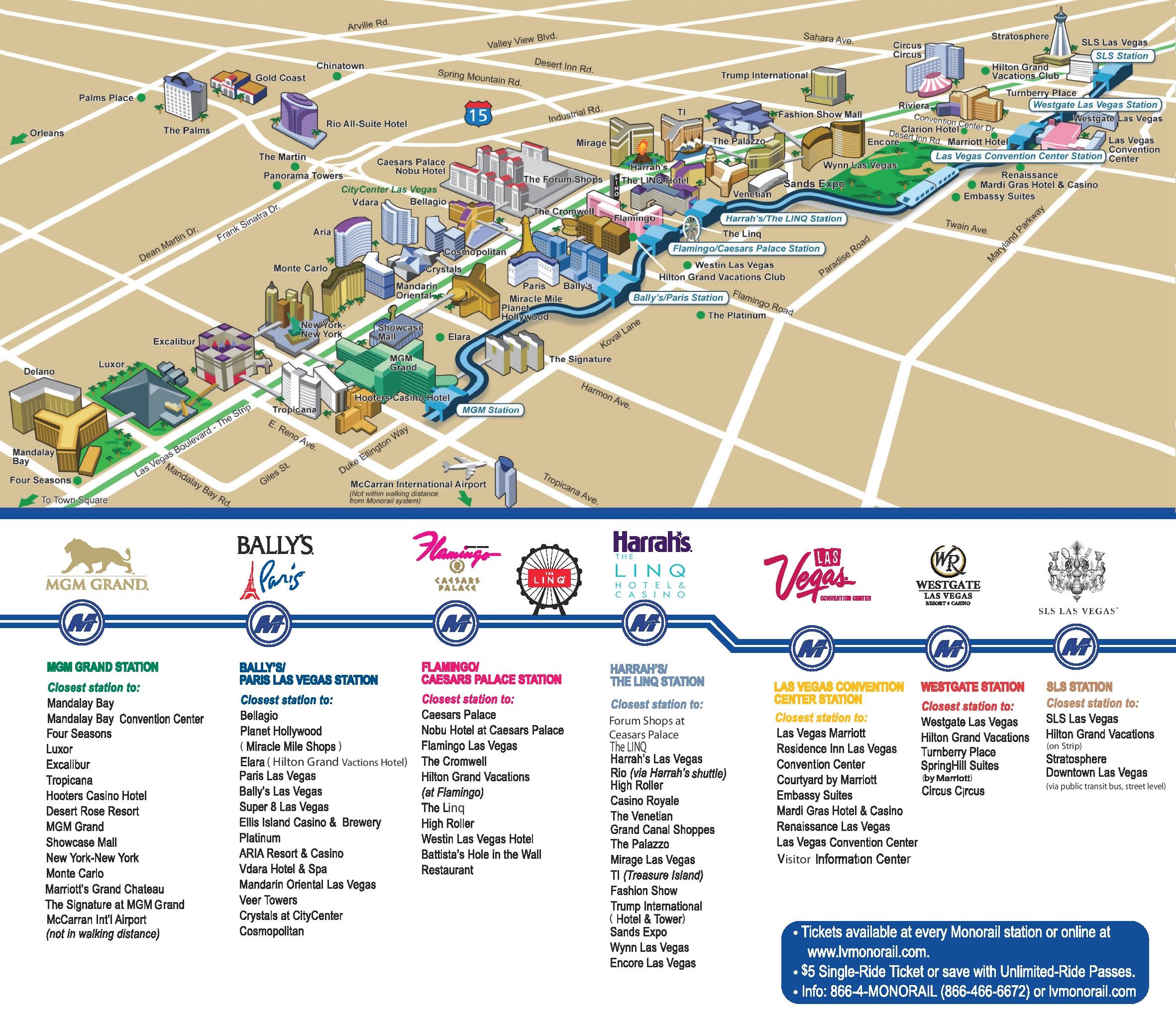Looking for an updated map of hotels on the strip : r/vegas