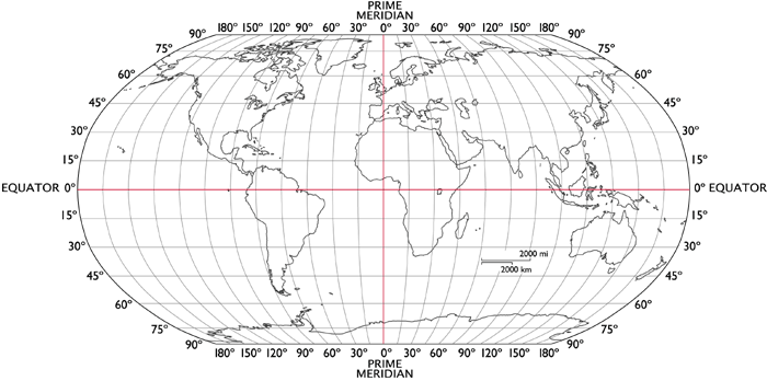 printable map latitude and longitude
