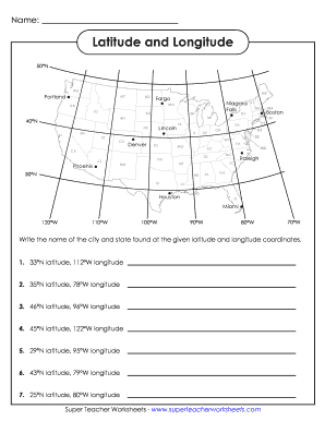 printable map latitude and longitude