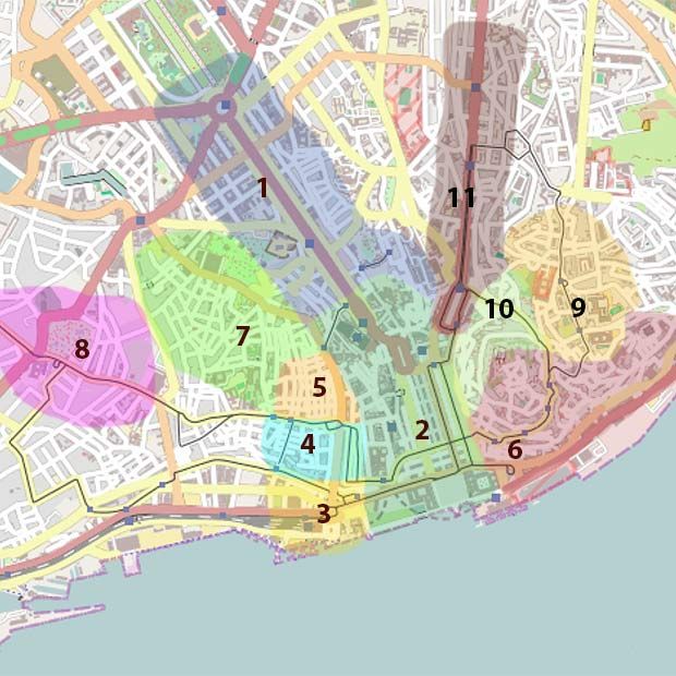printable map lisbon city centre