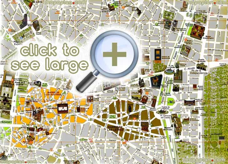 printable map madrid