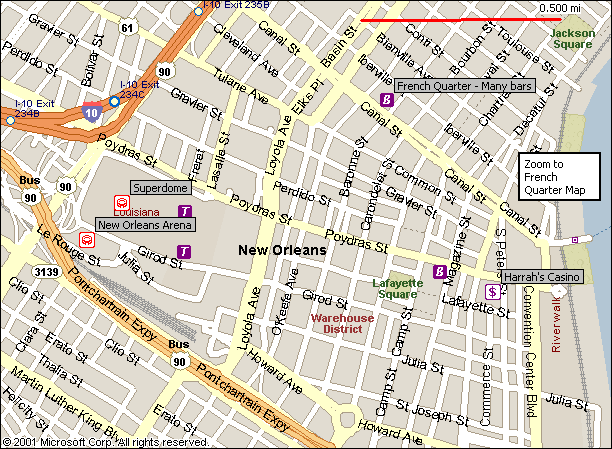 New Orleans Map