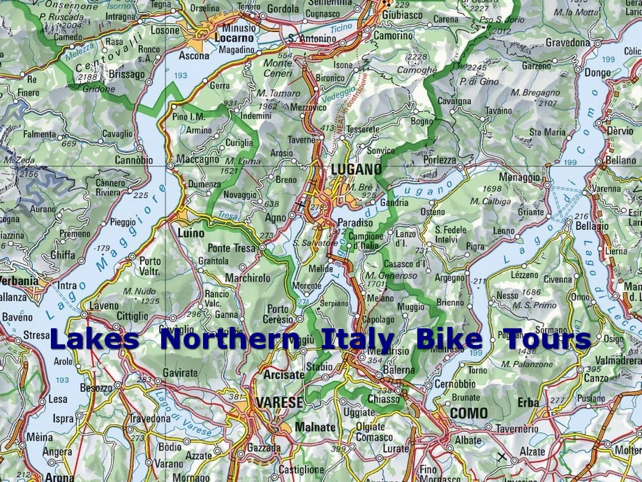 printable map northern italy