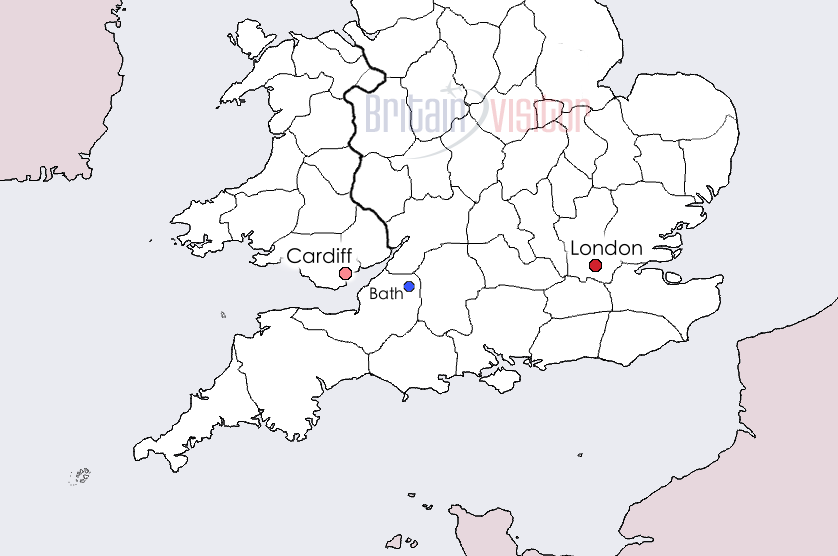South West England Map | Britain Visitor - Travel Guide To Britain