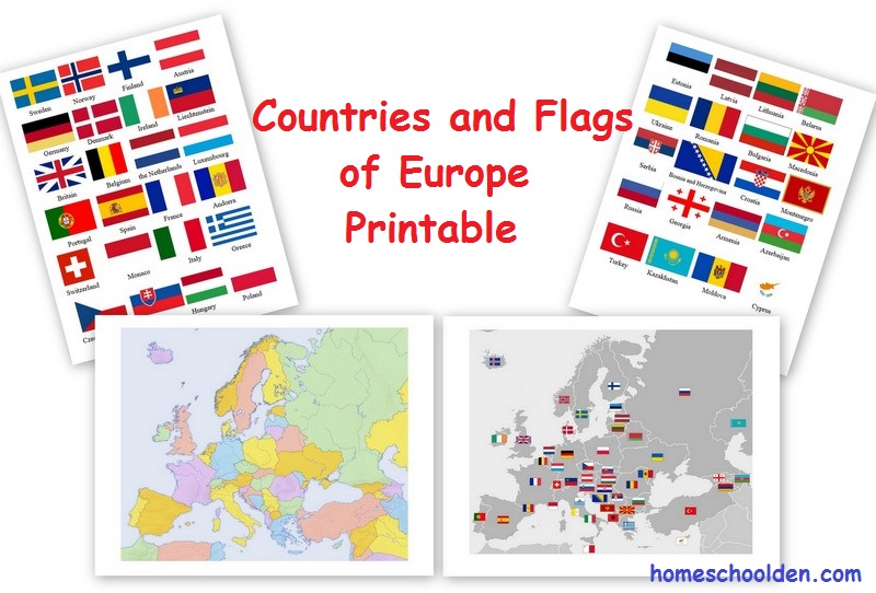 printable map of europe 2016