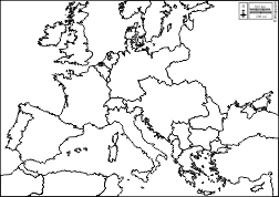 printable map of europe before ww1