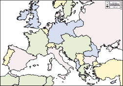 printable map of europe before ww1