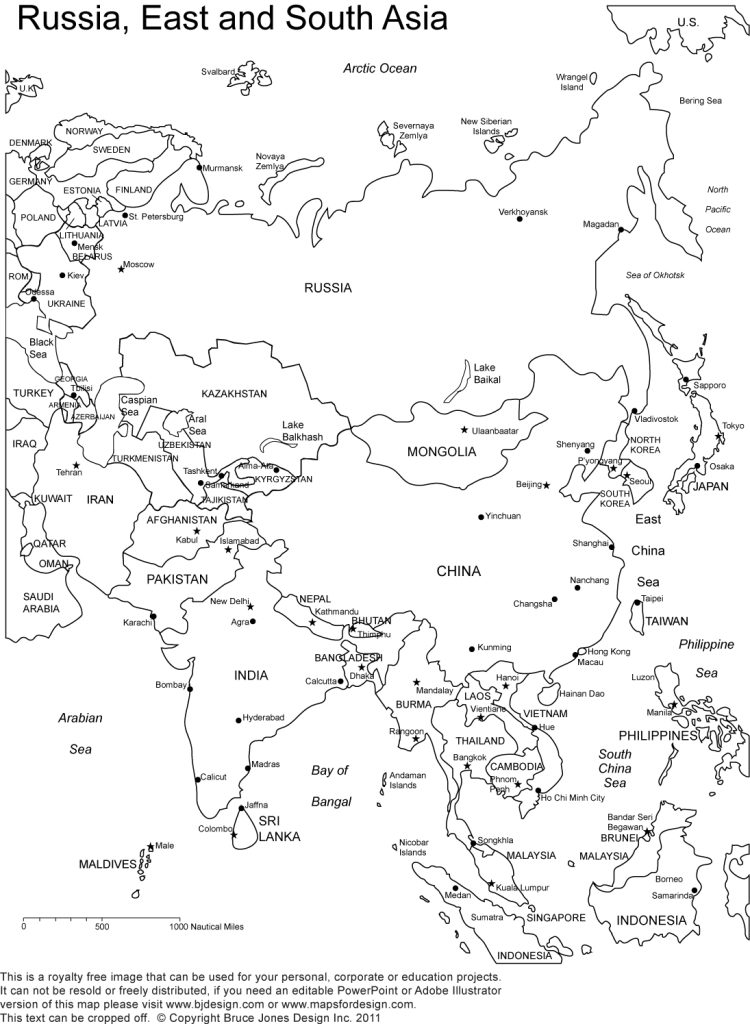 printable map of europe black and white