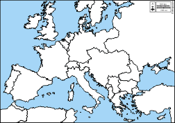 printable map of europe in 1914