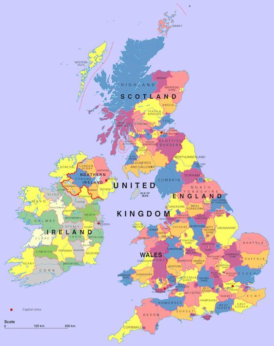 printable map of great britain and ireland