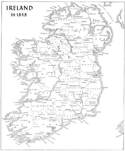 printable map of ireland and northern ireland