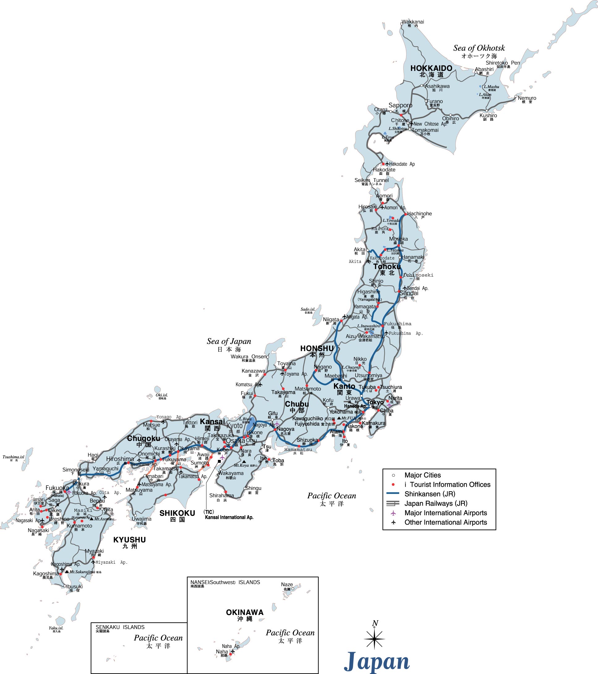 printable map of japan for students