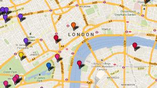 Free London travel maps