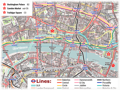 printable map of london uk