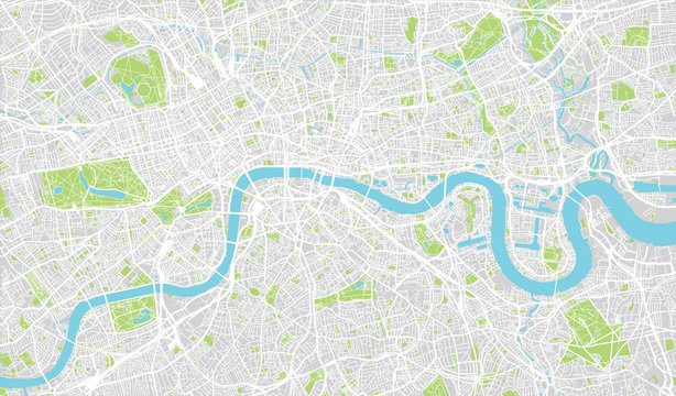 printable map of london uk