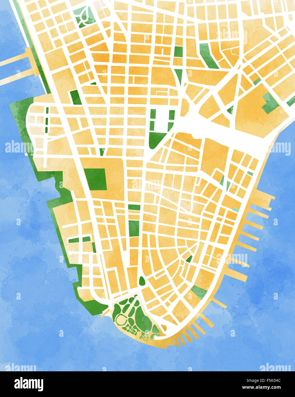 printable map of manhattan island