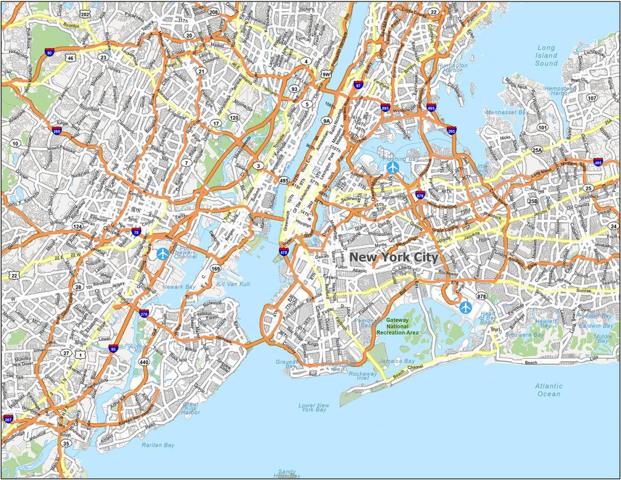 printable map of manhattan new york