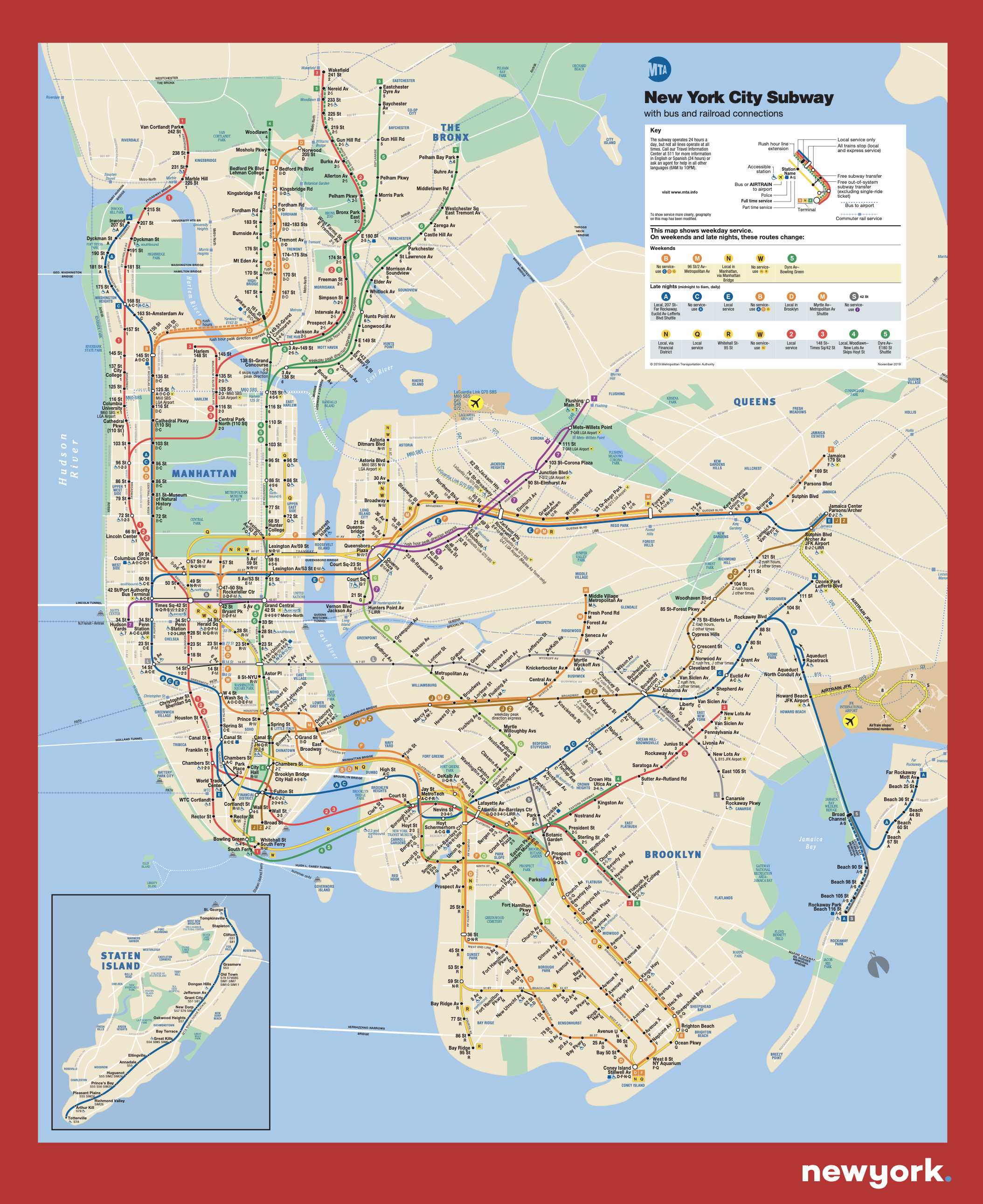 printable map of manhattan subway