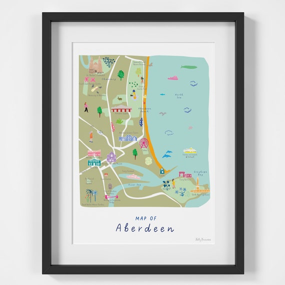 printable map of north east scotland
