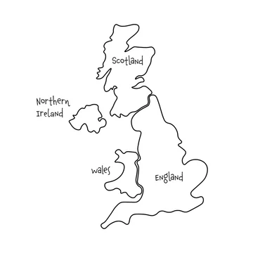 printable map of northern ireland