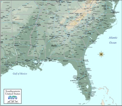 Free Printable Map Of Southeast United States Download Free Printable Printable Map Of Southeast United States 26 