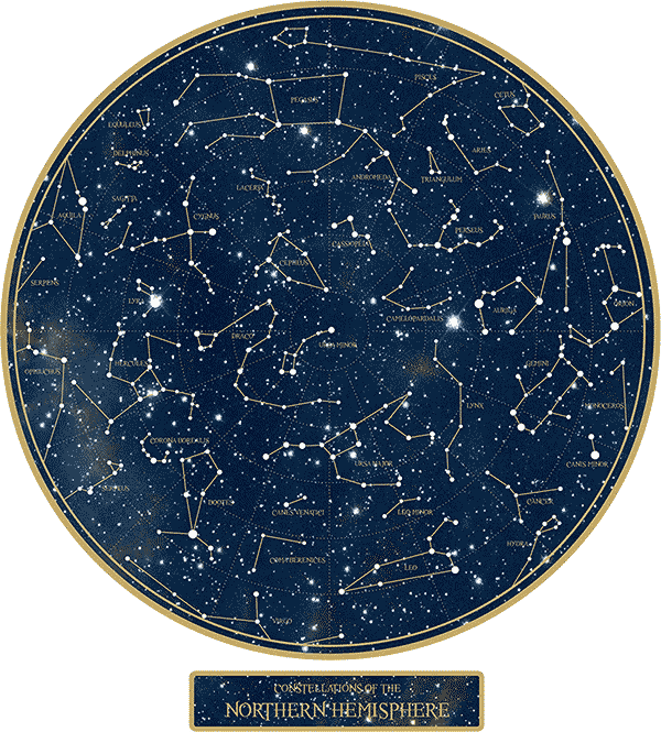 printable map of the stars