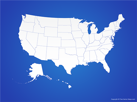 printable map of the united states of america