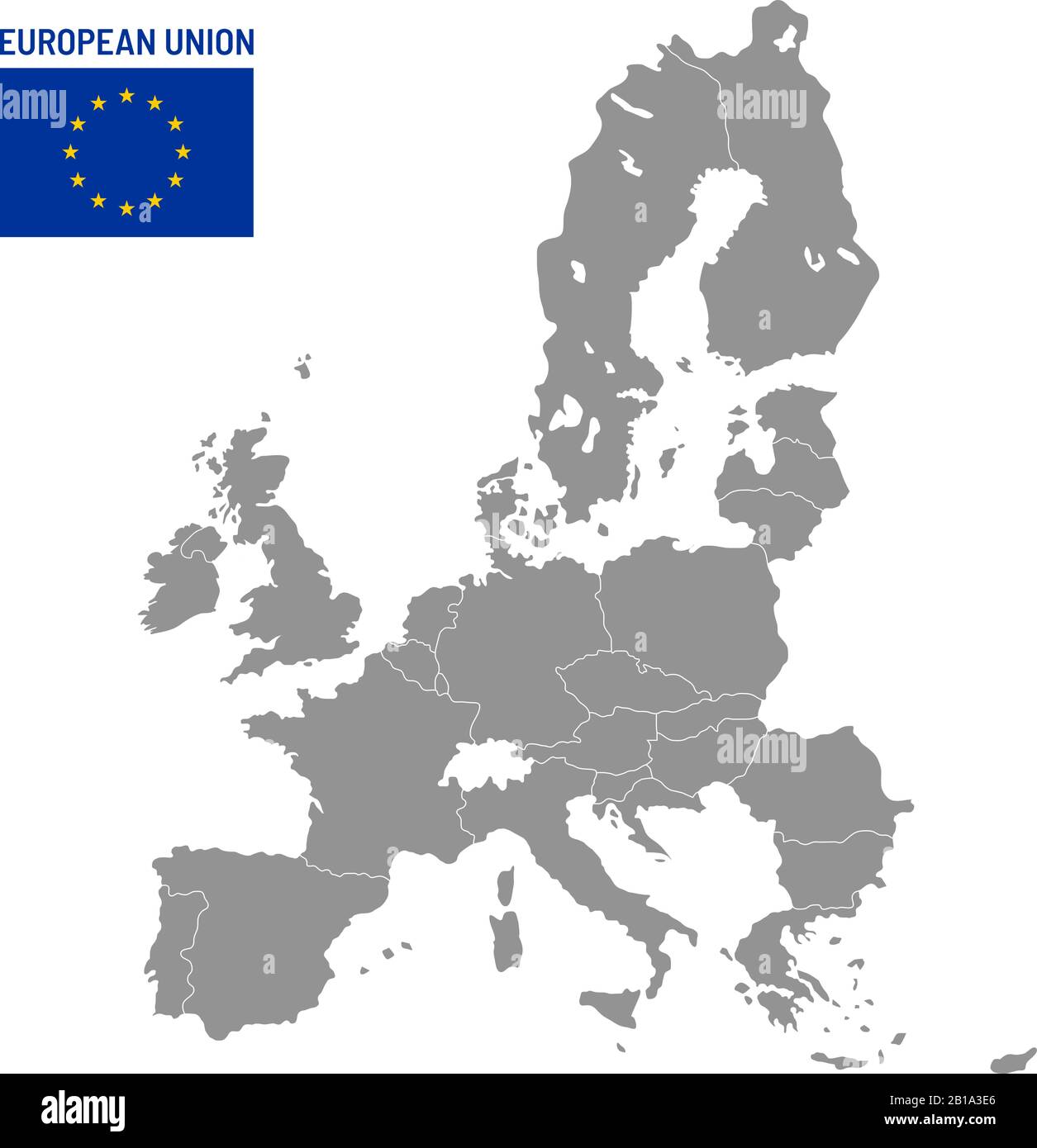 printable map of uk and europe