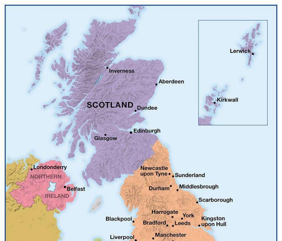 printable map of uk and europe