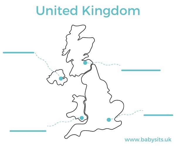 printable map of uk and ireland with cities