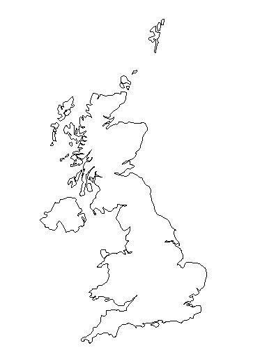 printable map of uk ks1