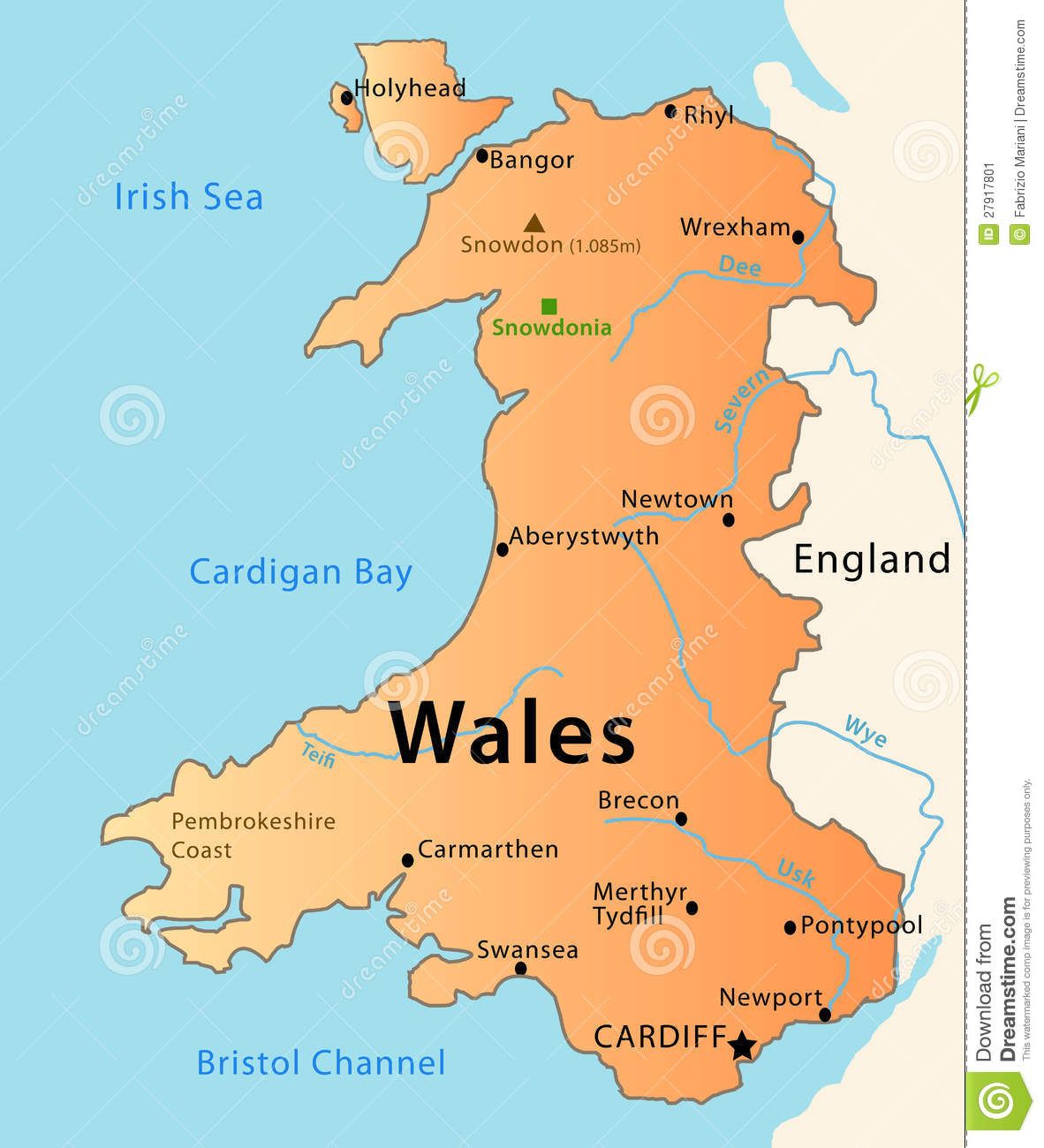 wales-map-stock-vector-illustration-of-border-celtics-27917801-worksheets-library for Free Printable Map Of Wales Wales map stock vector. Illustration of border, celtics - 27917801 - Worksheets Library for Free Printable Map Of Wales