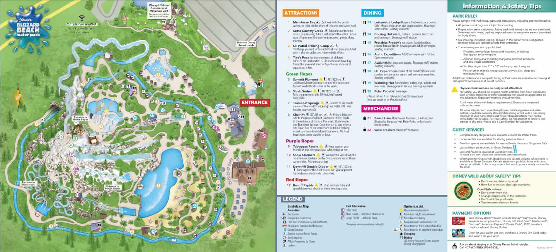 printable map of walt disney world resorts