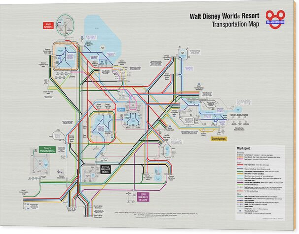 printable map of walt disney world resorts