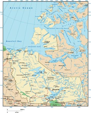 printable map of yellowknife