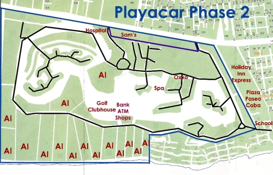 Playa Del Carmen Maps and Helpful Guides
