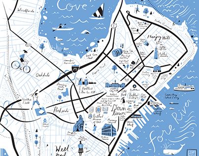 Map of Portland Maine
