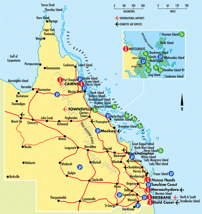 Queensland Maps - Queensland Australia