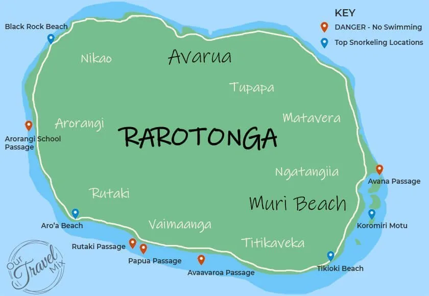 5 BEST Places to Snorkel in Rarotonga, Cook Islands in 2024
