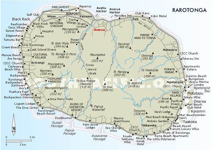 Rarotonga, Cook Islands, South Pacific | Rarotonga, Rarotonga cook ...