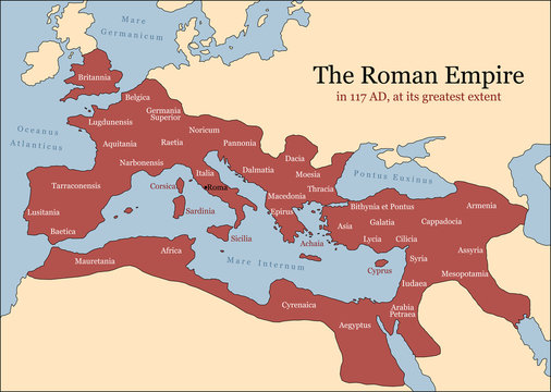 Roman Empire Map Images - Browse 406 Stock Photos, Vectors, and ...