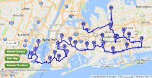 Google Maps Multi Route Planner | MyRouteOnline