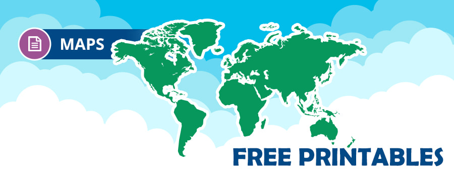 Free Printable Maps of the U.S.A. &  Canada | Time4Learning