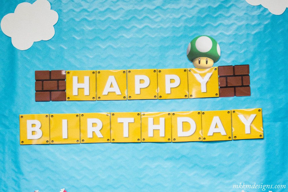 Super Mario Party Recap with Free Printables — Merry + Grace ...