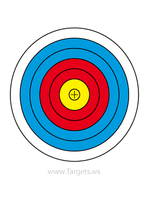 Printable Targets - Print your own bullseye shooting targets
