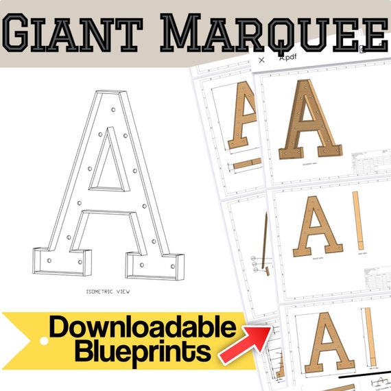 Amazing Marquee &  Popcorn Lettering Tutorial - Kelly Creates