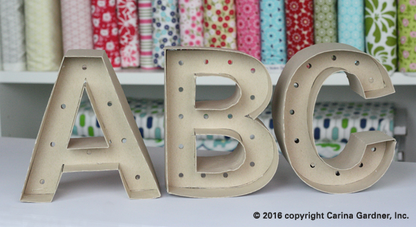 How to Make Giant Marquee Numbers with Foam Boards - Sweet Red Poppy