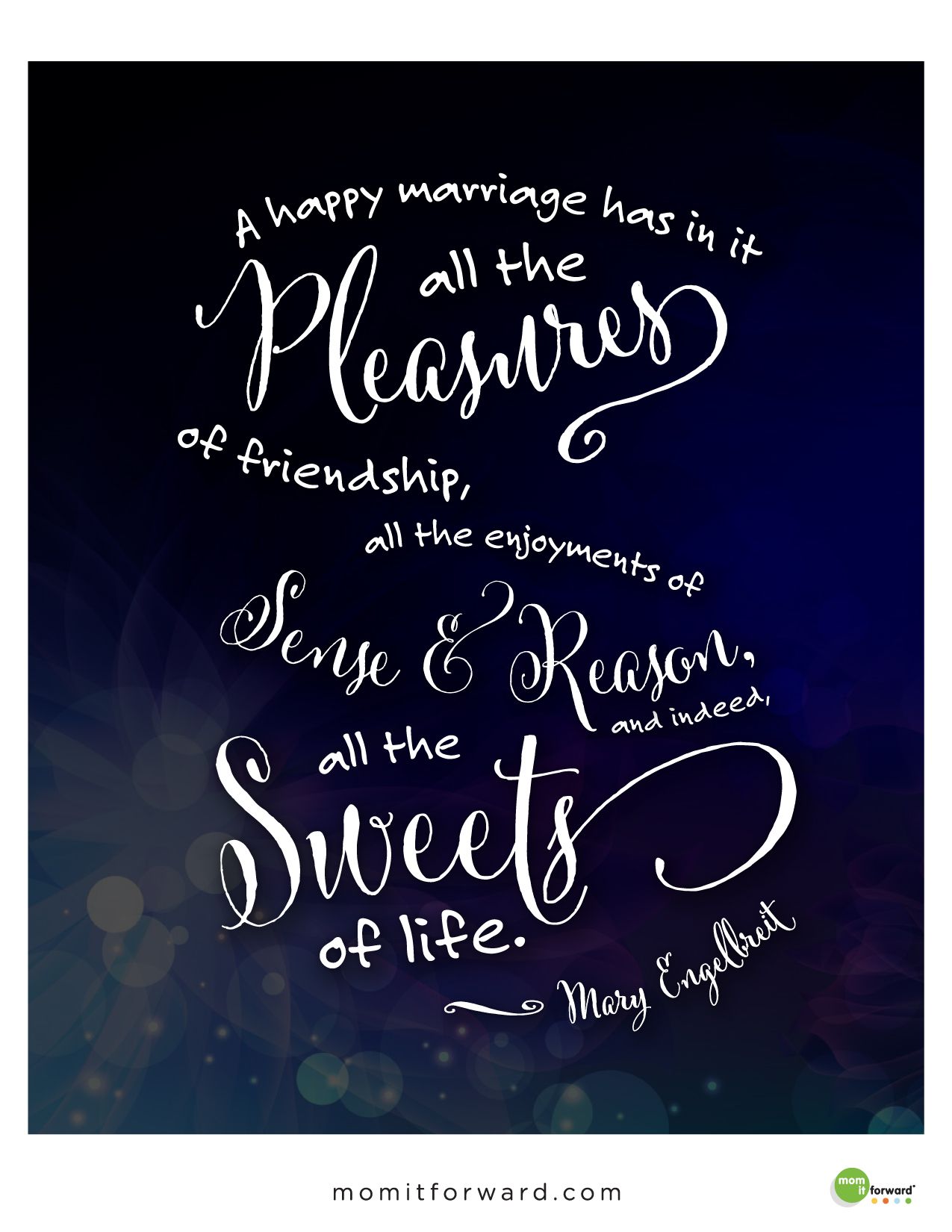 Marriage Quote By Mary Engelbreit - Mom it Forward