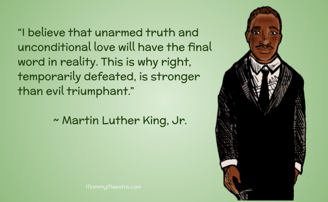Mommy Maestra: Martin Luther King Jr. Quote Analysis Mini-Lesson